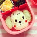 nococokuu's cooksnap of when they made いないいないばぁ！ワンワン＊キャラ弁.