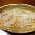 豆とオリーブ's cooksnap of when they made 簡単！レンジで新玉ねぎのポン酢がけ.