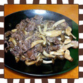 あき1004☆彡's cooksnap of when they made 牛肉ときのこのオイスターソース炒め.