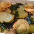 くっくのん's cooksnap of when they made ほたてと大根の煮物.