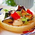 ついてるさとちゃん's cooksnap of when they made 夏野菜とモッツァレラのタルティーヌ.