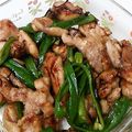 kimimaruo's cooksnap of when they made 鶏胸肉と細切りピーマンの塩こんぶ炒め.