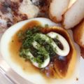４番目's cooksnap of when they made ゆでたまご×ソース×マヨネ―ズ.