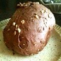 西園牌寢's cooksnap of when they made ココア＆くるみのパン（ＨＢ）.