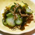 みみのみ２３'s cooksnap of when they made 鱧皮の酢の物.