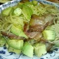 サトケイ母's cooksnap of when they made ベーコンとアボカドのまろやかパスタ.