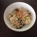 繭薙雄's cooksnap of when they made 小松菜の炊き込みご飯.