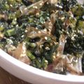 ブンブンたん's cooksnap of when they made ご飯の友に♡大根の葉の炒め物.