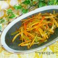yangpa's cooksnap of when they made うどのコチュマヨきんぴら.