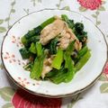 シャンプーハット's cooksnap of when they made 簡単！5分で小松菜とツナのポン酢和え.