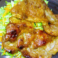 るん♪♪♪'s cooksnap of when they made 生姜焼き　簡単おいしい！　まな板不要！.