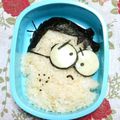 シャンプーハット's cooksnap of when they made キャラ弁❈ジブリ　となりの山田くん.