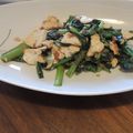 とみとりお's cooksnap of when they made 小松菜と豆腐のにんにく炒め.