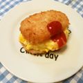 berry_a's cooksnap of when they made ケンミンショー大阪東住吉☆コロッケサンド.