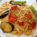 meatdumpli's cooksnap of when they made 野菜の彩りペペロンチーノ.