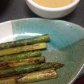yurietti's cooksnap of when they made 焼きアスパラ、にんにくオイマヨソースで.