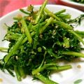 らぱみ's cooksnap of when they made 人参の葉のさっぱりごまあえ♪.