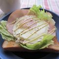 doiko's cooksnap of when they made 娘が作るボリュームトースト.