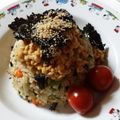 けんしんまる's cooksnap of when they made 妊婦さんにも☆マクロビ野菜納豆丼☆.