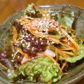 marilin36's cooksnap of when they made レタスときのこのキムチサラダ.