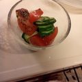akikota's cooksnap of when they made すし酢できゅうりとトマトの美肌マリネ.
