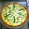 qianlang's cooksnap of when they made 春やさいのヨーグルトキッシュ.