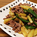 titatan's cooksnap of when they made 牛肉とジャガイモ炒め.