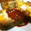 Risako＊'s cooksnap of when they made スコッチエッグ風？ゆで卵ロールハンバーグ.