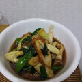 丸っ子's cooksnap of when they made 焼肉のタレで簡単！ちくわと長ネギの炒め物.
