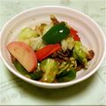 にゃむみー's cooksnap of when they made ウスターソースで野菜炒め.