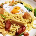ムク1's cooksnap of when they made タケノコの和風パスタ.