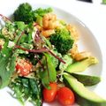 ShionT's cooksnap of when they made 海老とアボカドのキヌアサラダ.