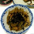 なるchan's cooksnap of when they made 簡単、ツナ缶、ごぼう、舞茸の炒めもの.