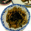 なるchan's cooksnap of when they made 簡単、ツナ缶、ごぼう、舞茸の炒めもの.