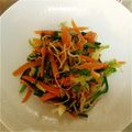 いわなっちゃん's cooksnap of when they made 簡単★☆もやしとニラのナムル.
