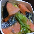 すずきえきさ's cooksnap of when they made フライパンで☆鮭と野菜のヘルシー蒸し.