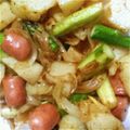山内庵's cooksnap of when they made カレー味のジャーマンポテト♪♪.