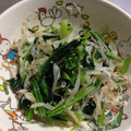 スティッチ＆サリー's cooksnap of when they made ＊小松菜ともやしのしらす和え＊.