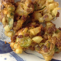 Leopon☆'s cooksnap of when they made 納豆とジャガイモのかき揚げ.