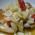 kucina's cooksnap of when they made カジキ鮪のムニエル ラビゴットソースがけ.
