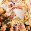 黒ごまavril's cooksnap of when they made 中華風☆納豆チャーハン.
