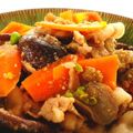 カズポンまま's cooksnap of when they made 豚バラと茄子の生姜ごま風味の煮物.