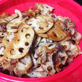 のるじゃ's cooksnap of when they made ☆５分でお肉と蓮根の甘辛炒め☆☆.
