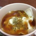なもち1005's cooksnap of when they made ☆簡単オニオンスープのとろりチーズ乗せ☆.