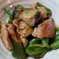 ごはん好きパンも好き's cooksnap of when they made 簡単☆茄子とピーマン胡麻味噌炒め.