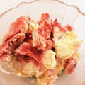 ☆☆やすちん☆☆'s cooksnap of when they made ♥濃厚♥いちごのアイスクリーム♪.