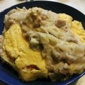 アリスの絵本's cooksnap of when they made 炊飯器deオムライス(ケチャップライス).