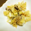 TYSK's cooksnap of when they made ✤おじゃことキャベツの甘辛炒め✤.