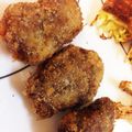 Siifaanyan's cooksnap of when they made 安いこま切れ牛肉で簡単ビフカツ♪.