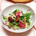 トシコのムスメ's cooksnap of when they made タコとしめじ・水菜のあっさり酢の物♪.